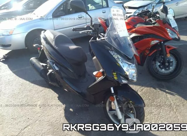RKRSG36Y9JA002059 2018 Yamaha XC155