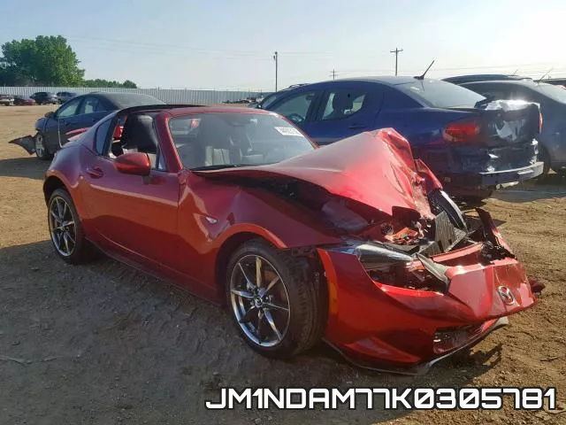 JM1NDAM77K0305781 2019 Mazda MX-5, Grand Touring