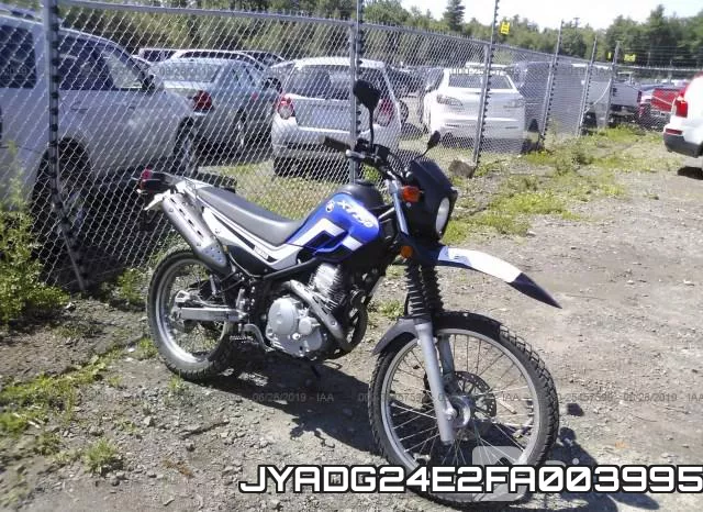 JYADG24E2FA003995 2015 Yamaha XT250