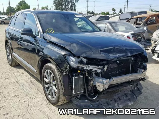 WA1LAAF72KD021166 2019 Audi Q7, Premium Plus