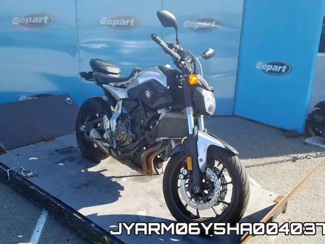 JYARM06Y5HA004037 2017 Yamaha FZ07, C