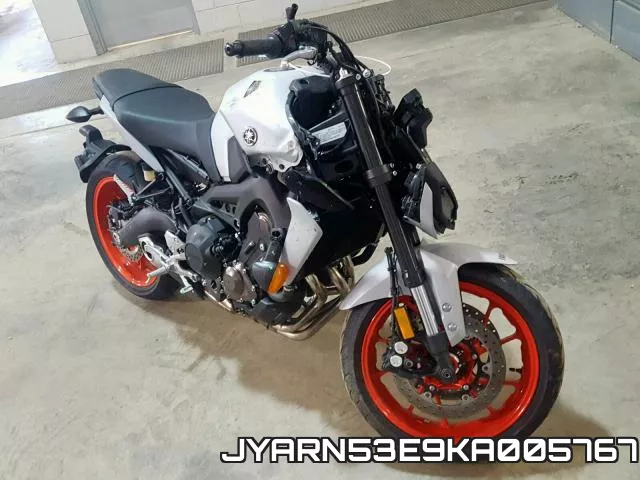JYARN53E9KA005767 2019 Yamaha MT09