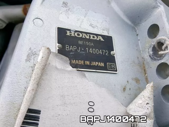 BAPJ1400472 2017 Honda Engine