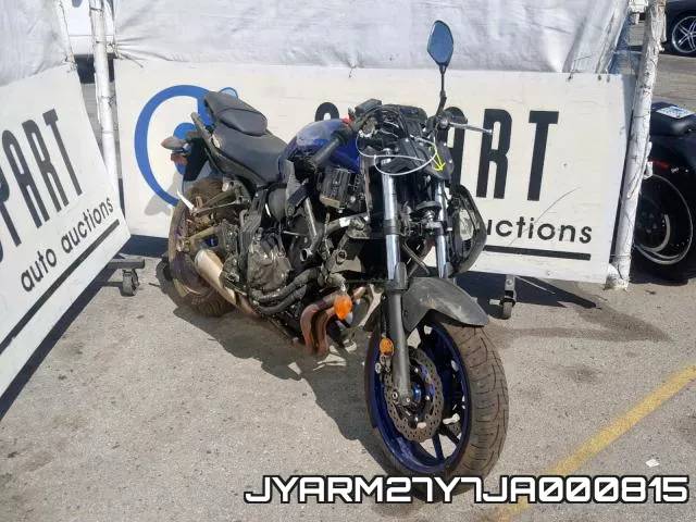JYARM27Y7JA000815 2018 Yamaha MT07, C
