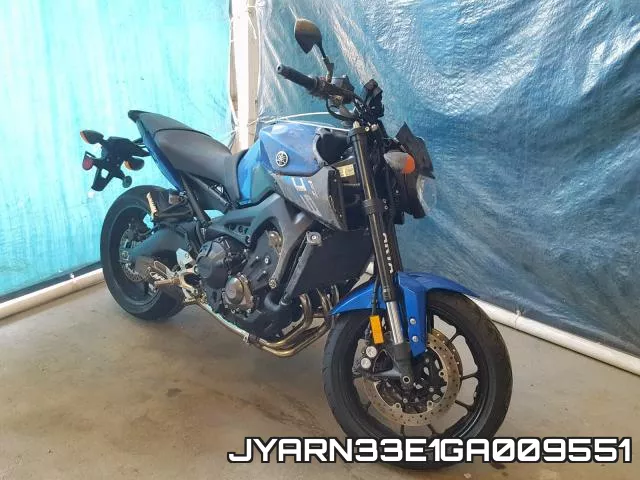 JYARN33E1GA009551 2016 Yamaha FZ09