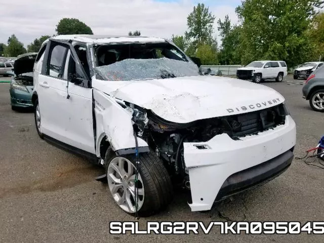 SALRG2RV7KA095045 2019 Land Rover Discovery, SE