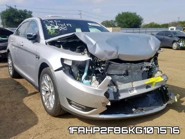 1FAHP2F86KG107576 2019 Ford Taurus, Limited
