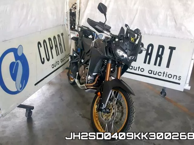 JH2SD0409KK300268 2019 Honda CRF1000, A