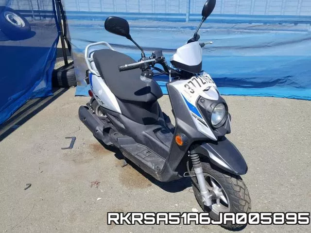 RKRSA51A6JA005895 2018 Yamaha YW50, FX