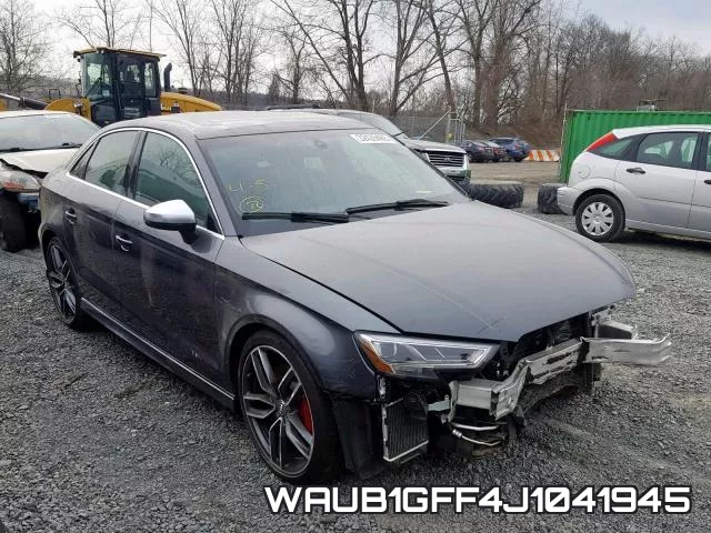 WAUB1GFF4J1041945 2018 Audi S3, Premium Plus