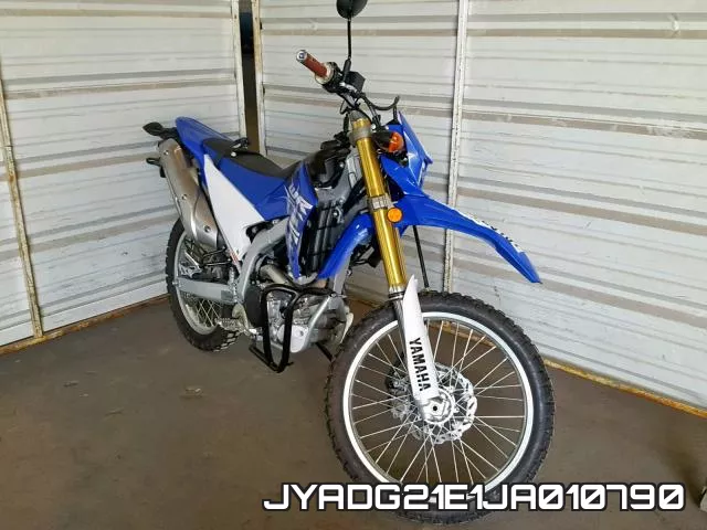 JYADG21E1JA010790 2018 Yamaha WR250, R