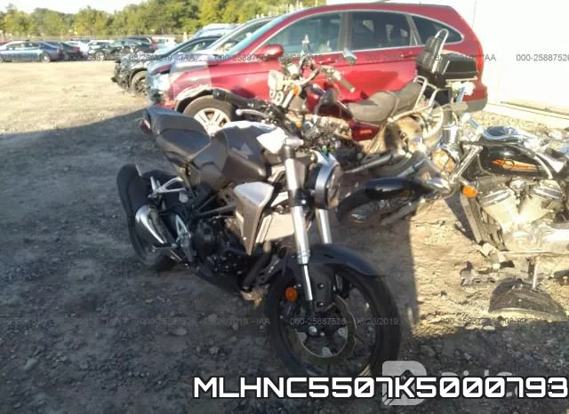 MLHNC5507K5000793 2019 Honda CBF300, N