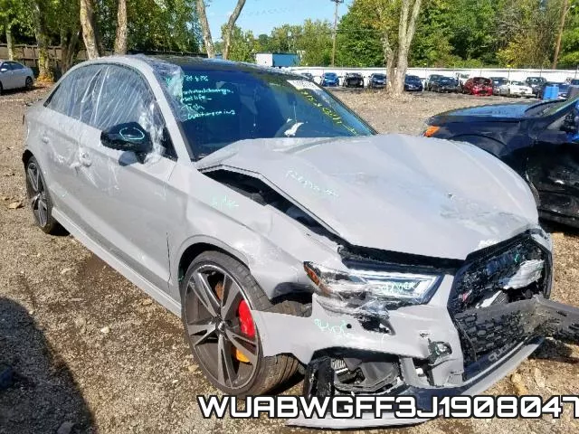 WUABWGFF3J1908047 2018 Audi RS3