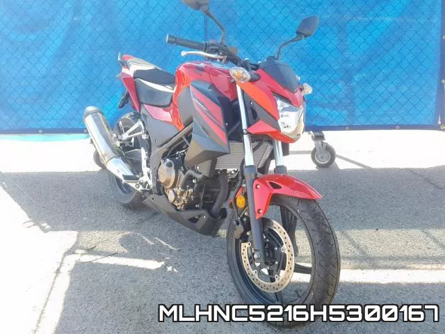 MLHNC5216H5300167 2017 Honda CB300, F