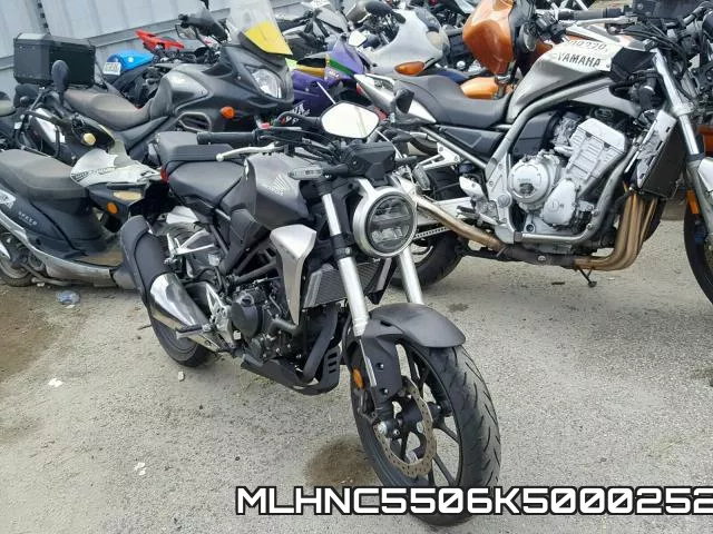 MLHNC5506K5000252 2019 Honda CBF300, N