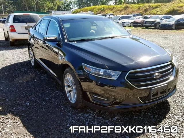 1FAHP2F8XKG116460 2019 Ford Taurus, Limited