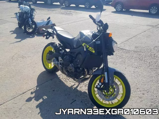 JYARN33EXGA010603 2016 Yamaha FZ09