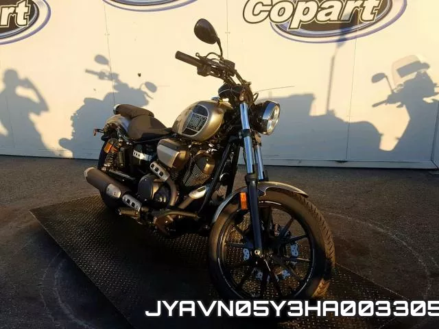 JYAVN05Y3HA003305 2017 Yamaha XVS950, CU