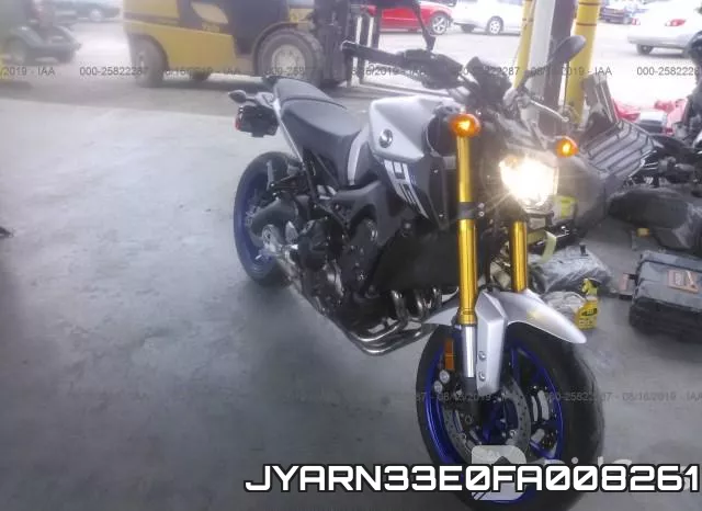JYARN33E0FA008261 2015 Yamaha FZ09
