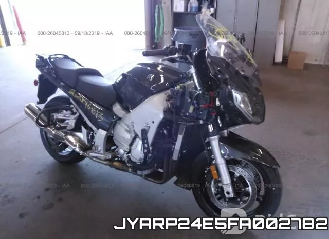 JYARP24E5FA002782 2015 Yamaha FJR1300, A