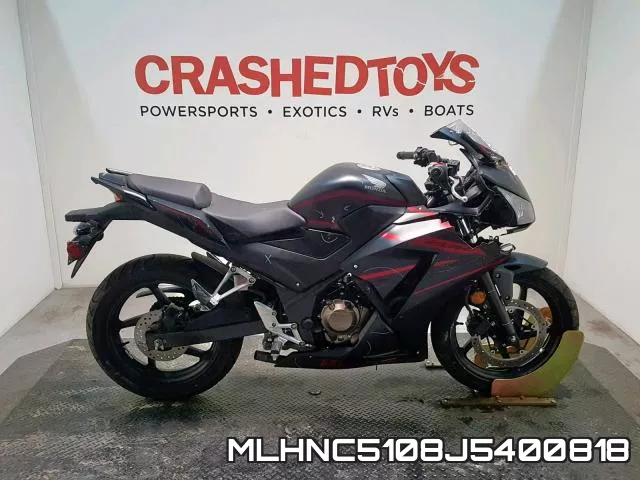 MLHNC5108J5400818 2018 Honda CBR300, R