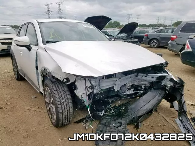 JM1DKFD72K0432825 2019 Mazda CX-3, Grand Touring
