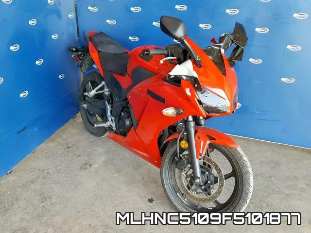 MLHNC5109F5101877 2015 Honda CBR300, R