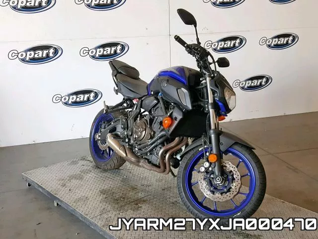 JYARM27YXJA000470 2018 Yamaha MT07, C