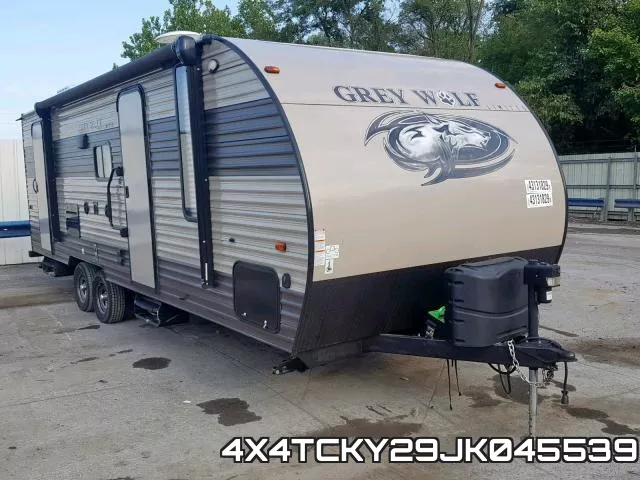 4X4TCKY29JK045539 2018 Chevrolet Cherokee