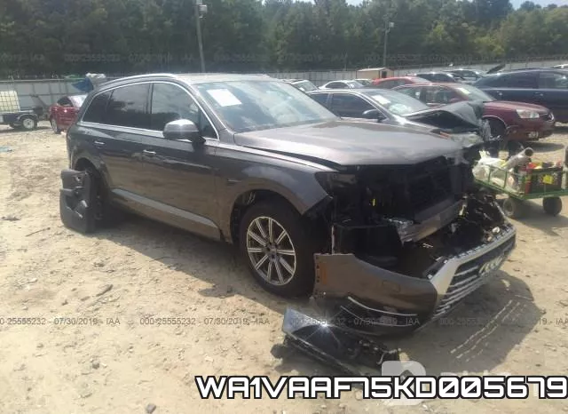 WA1VAAF75KD005679 2019 Audi Q7, Prestige