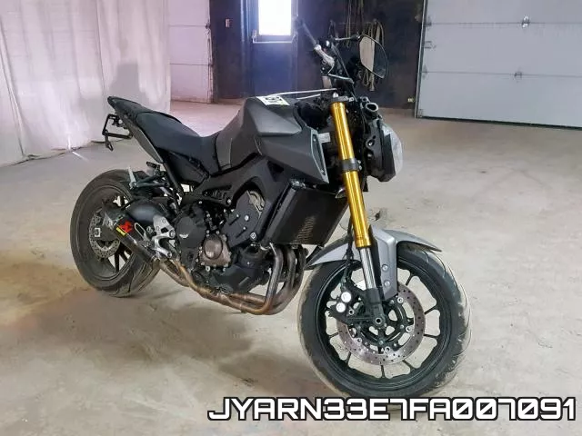 JYARN33E7FA007091 2015 Yamaha FZ09