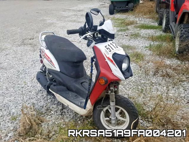 RKRSA51A9FA004201 2015 Yamaha YW50, FX