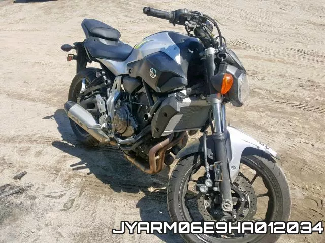 JYARM06E9HA012034 2017 Yamaha FZ07