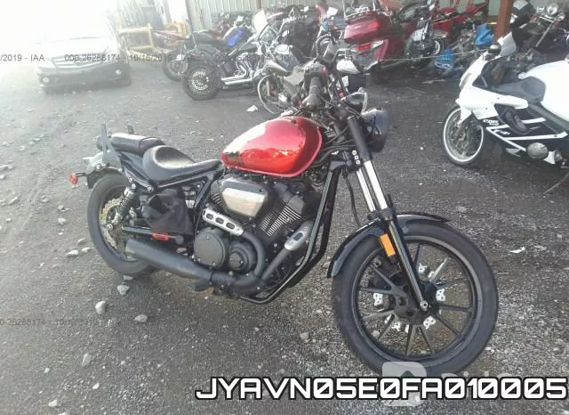JYAVN05E0FA010005 2015 Yamaha XVS950, Cu/Cuc