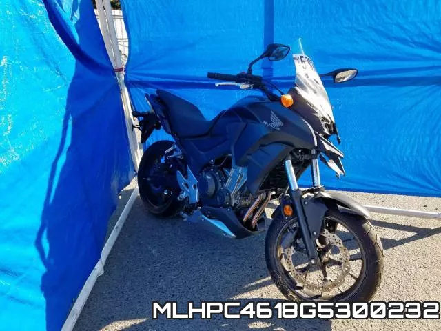 MLHPC4618G5300232 2016 Honda CB500, X
