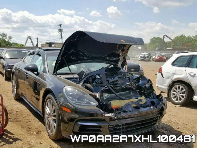 WP0AA2A7XHL100481 2017 Porsche Panamera, 2