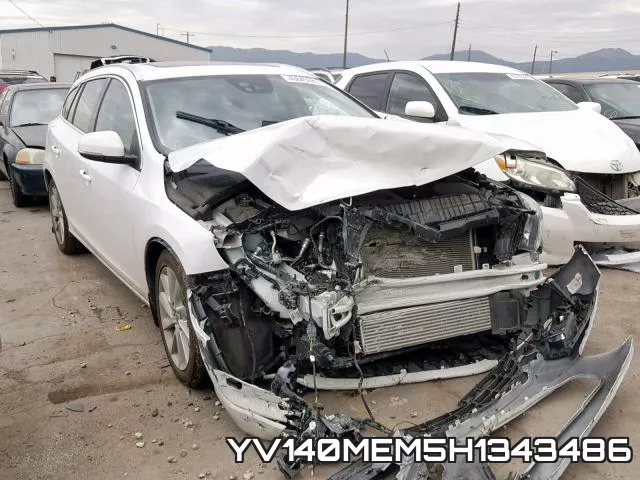 YV140MEM5H1343486 2017 Volvo V60, T5