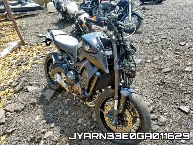 JYARN33E0GA011629 2016 Yamaha FZ09