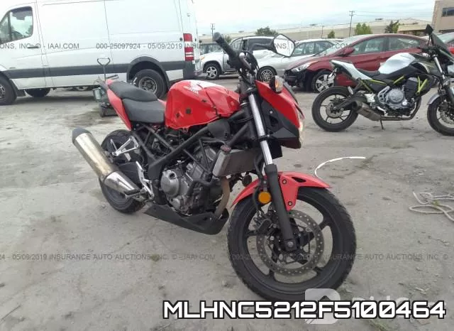 MLHNC5212F5100464 2015 Honda CB300, F