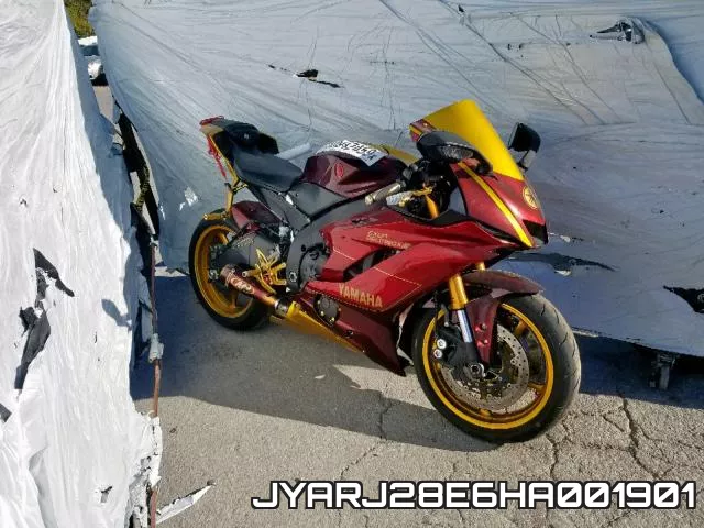 JYARJ28E6HA001901 2017 Yamaha YZFR6