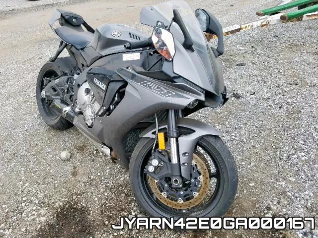 JYARN42E0GA000167 2016 Yamaha Yzfr1s