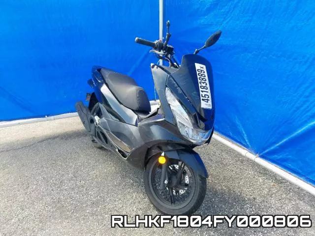 RLHKF1804FY000806 2015 Honda PCX, 150
