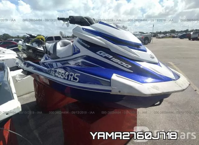 YAMA2760J718 2018 Yamaha GP1800