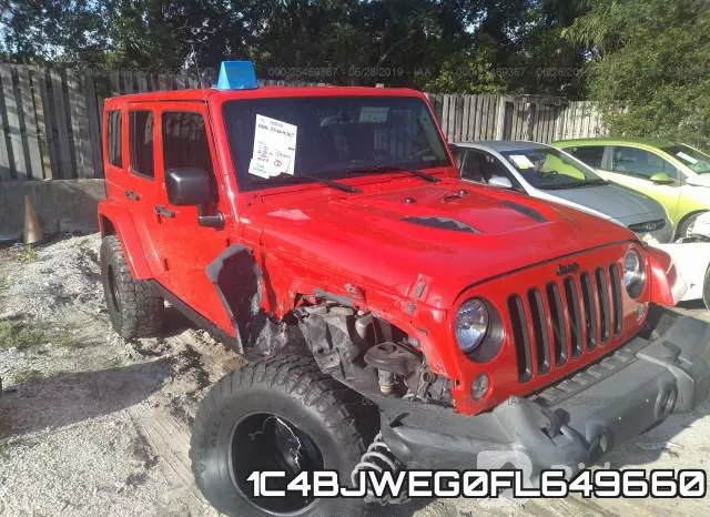 1C4BJWEG0FL649660 2015 Jeep CJ,  Sahara
