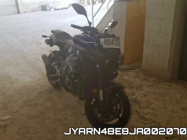 JYARN48E8JA002070 2018 Yamaha MT10