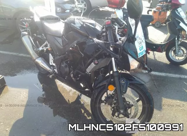 MLHNC5102F5100991 2015 Honda CBR300, R