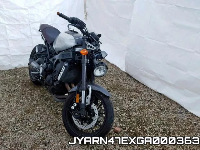 JYARN47EXGA000363 2016 Yamaha XSR900, 60Th Anniversary
