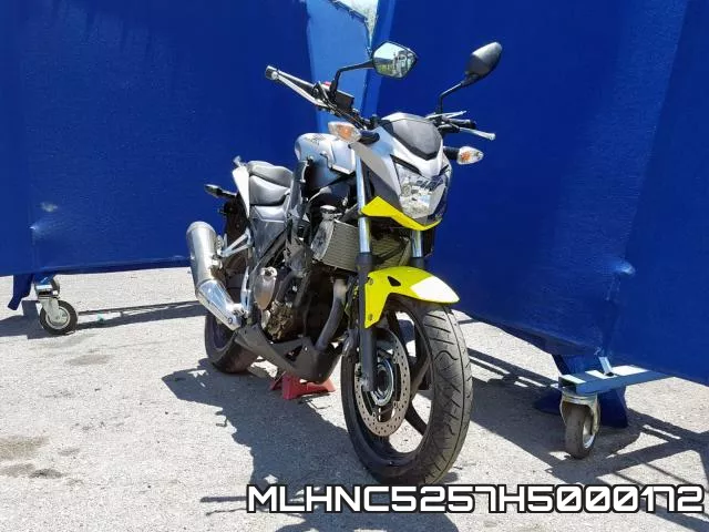 MLHNC5257H5000172 2017 Honda CB300, FA