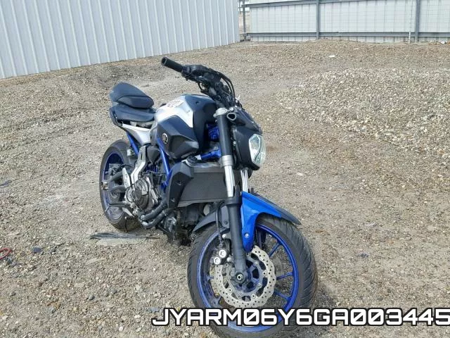 JYARM06Y6GA003445 2016 Yamaha FZ07, C