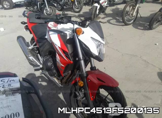 MLHPC4513F5200135 2015 Honda CB500, F